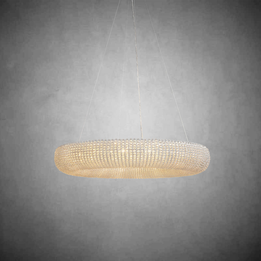 Halos Crystal Round LED Chandelier 32"41''59''72''