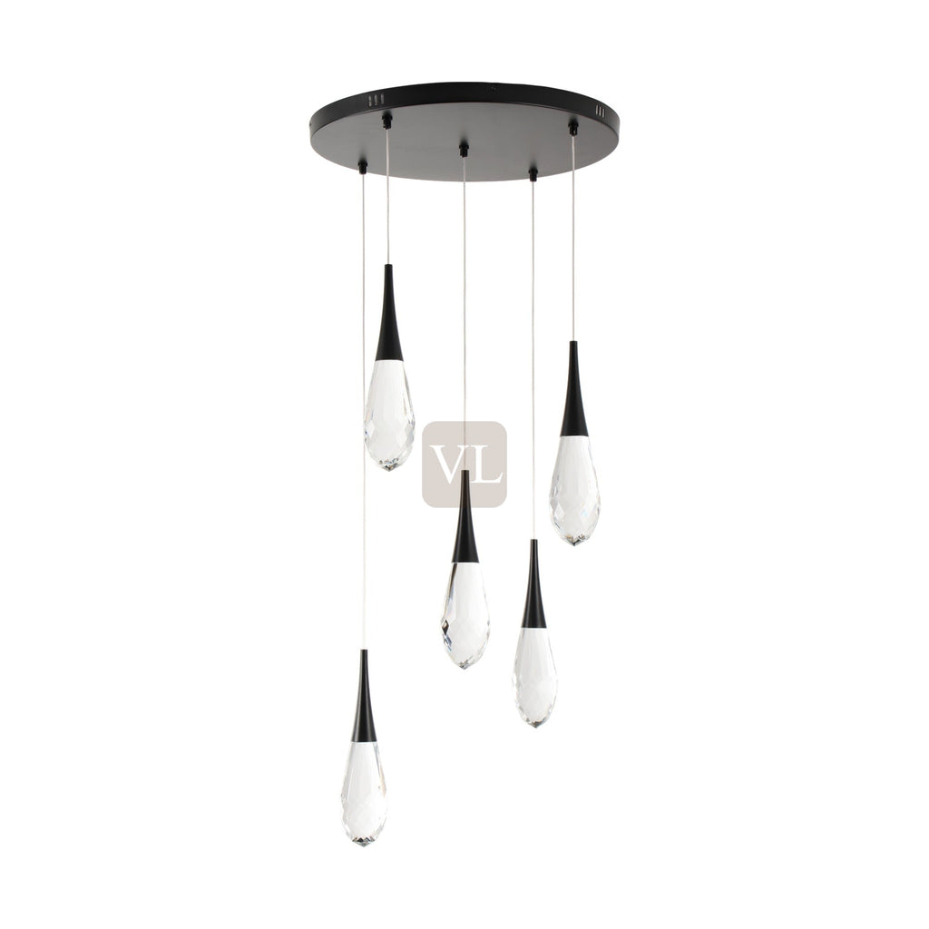 Crystal Drop LED Pendant Light