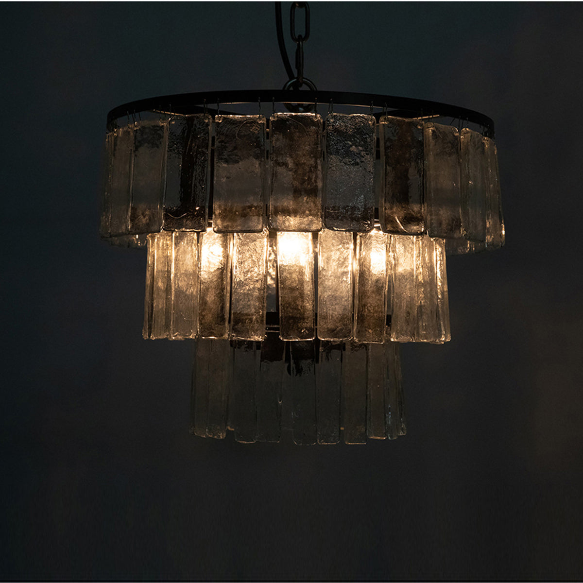 Andrew Round 3-Tier Chandelier