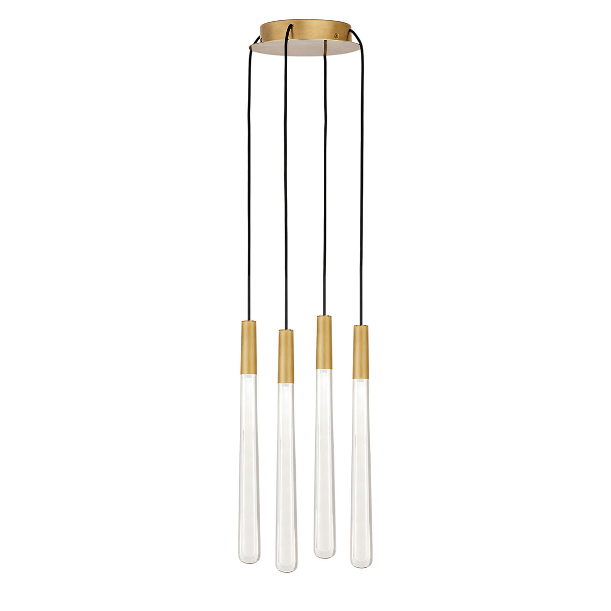 Pyramid Round Crystal Chandelier