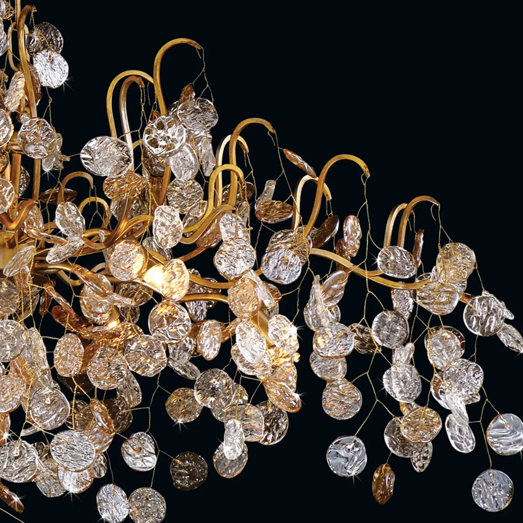 Campo Round Multi-tier Chandelier 33Light 47"W