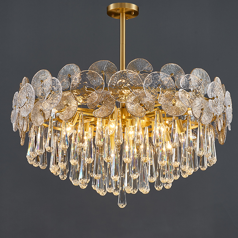Silverdew Postmodern Crystal Chandelier