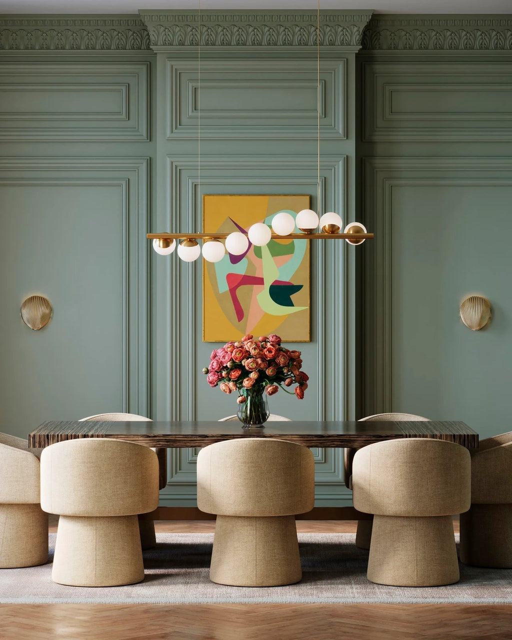 Kinvelle Linear Chandelier