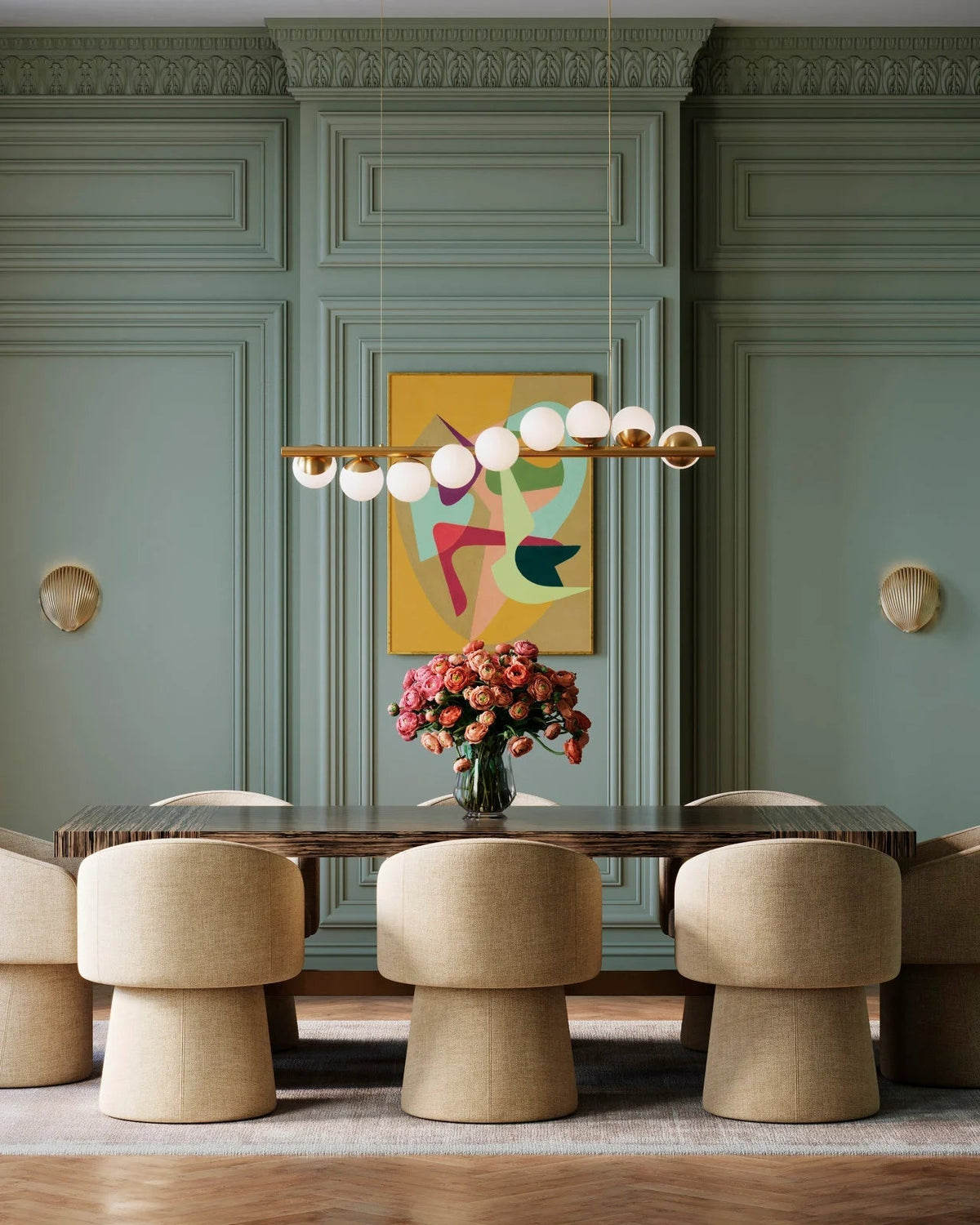 Kinvelle Linear Chandelier