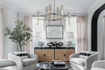 Rhovane 2-Tier Round Chandelier 48"