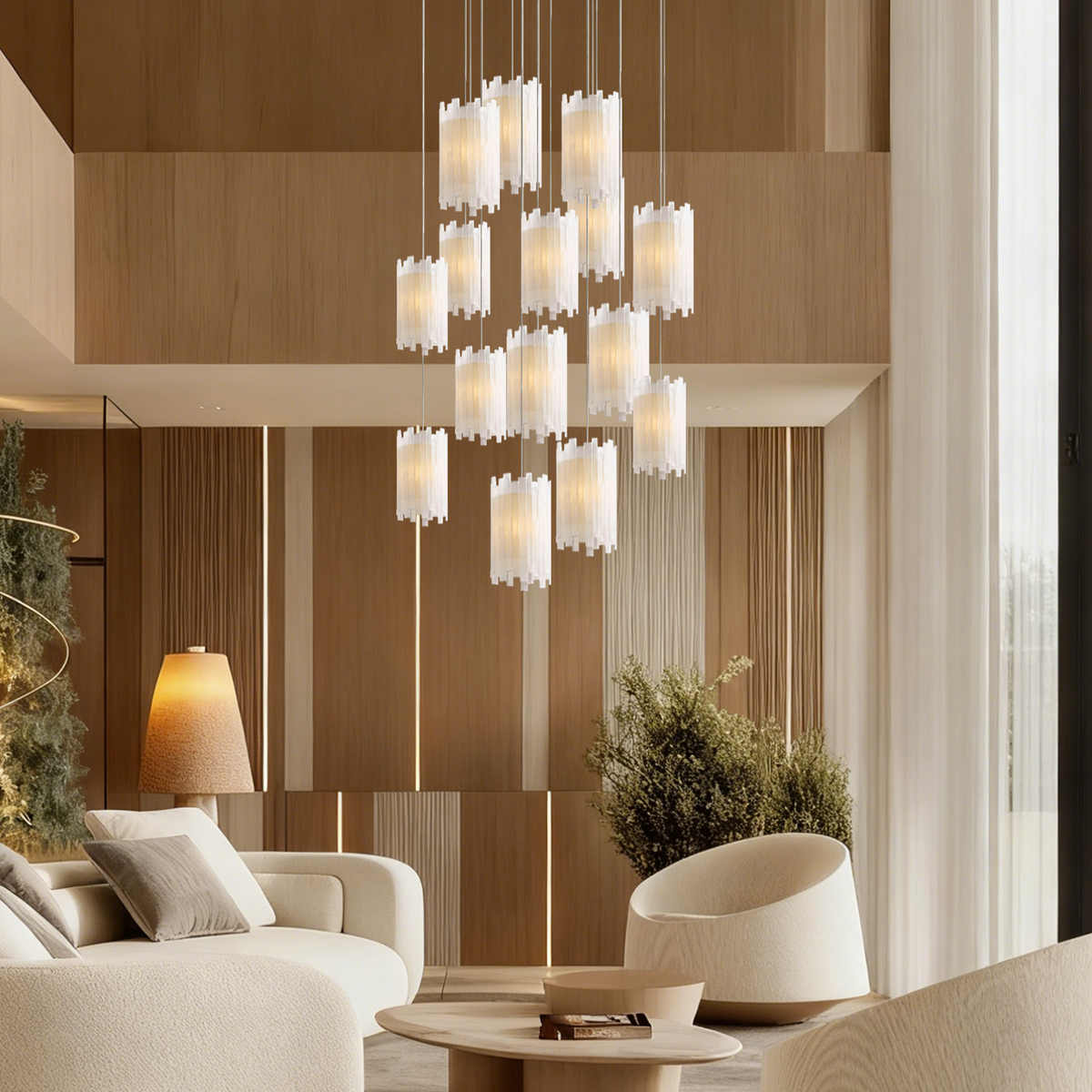 Selvara Rectangular Chandelier