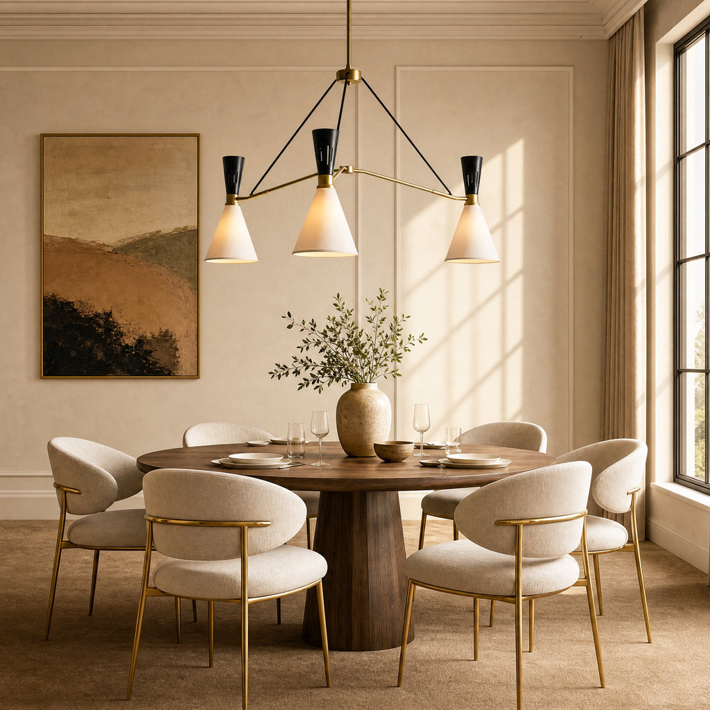 Ramvelle 3-Light Round Chandelier