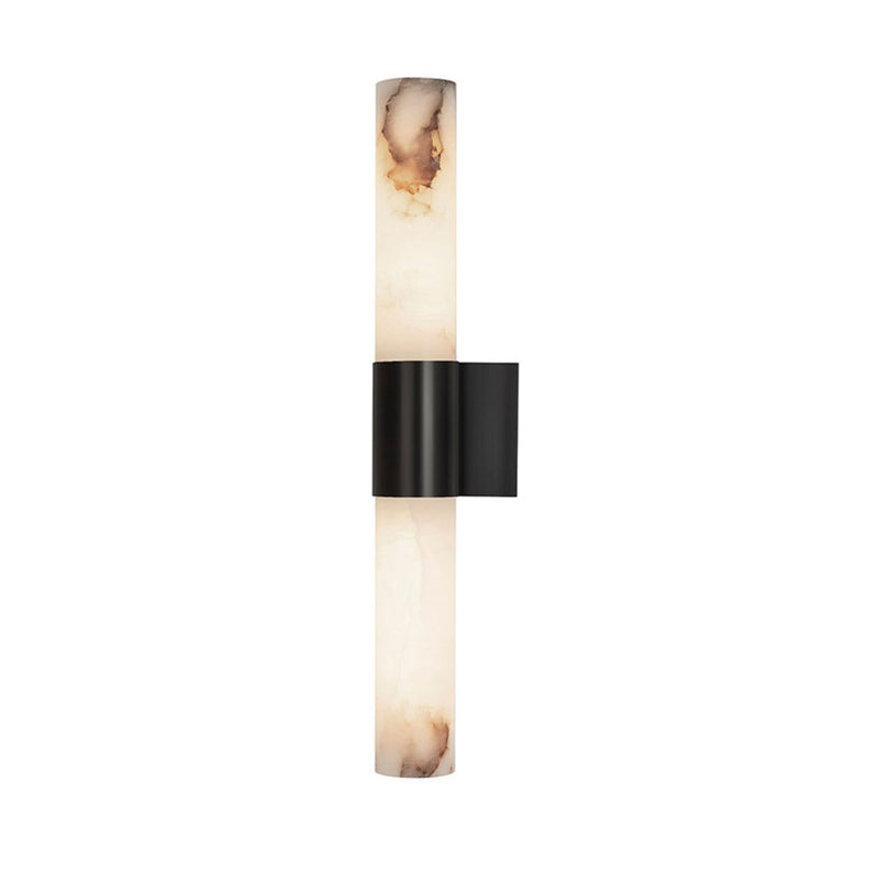 Modern Minimalist Alabaster Wall Sconce for Hallway