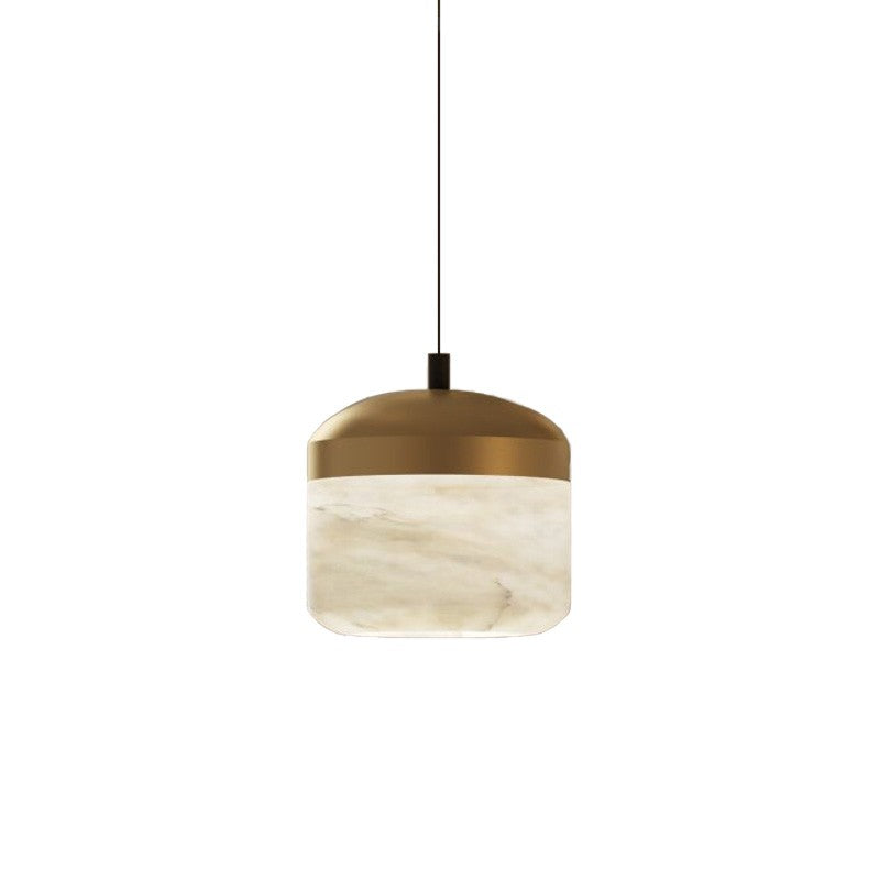 Modern Alabaster Pendant Lamp For Staircase, Kitchen Pendant Light
