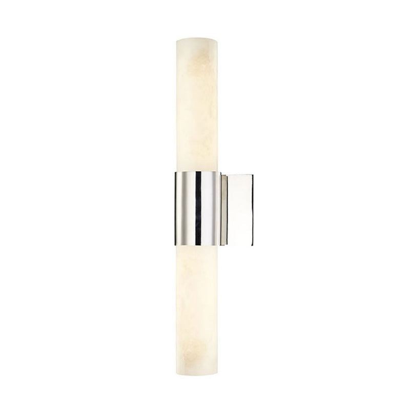 Modern Minimalist Alabaster Wall Sconce for Hallway