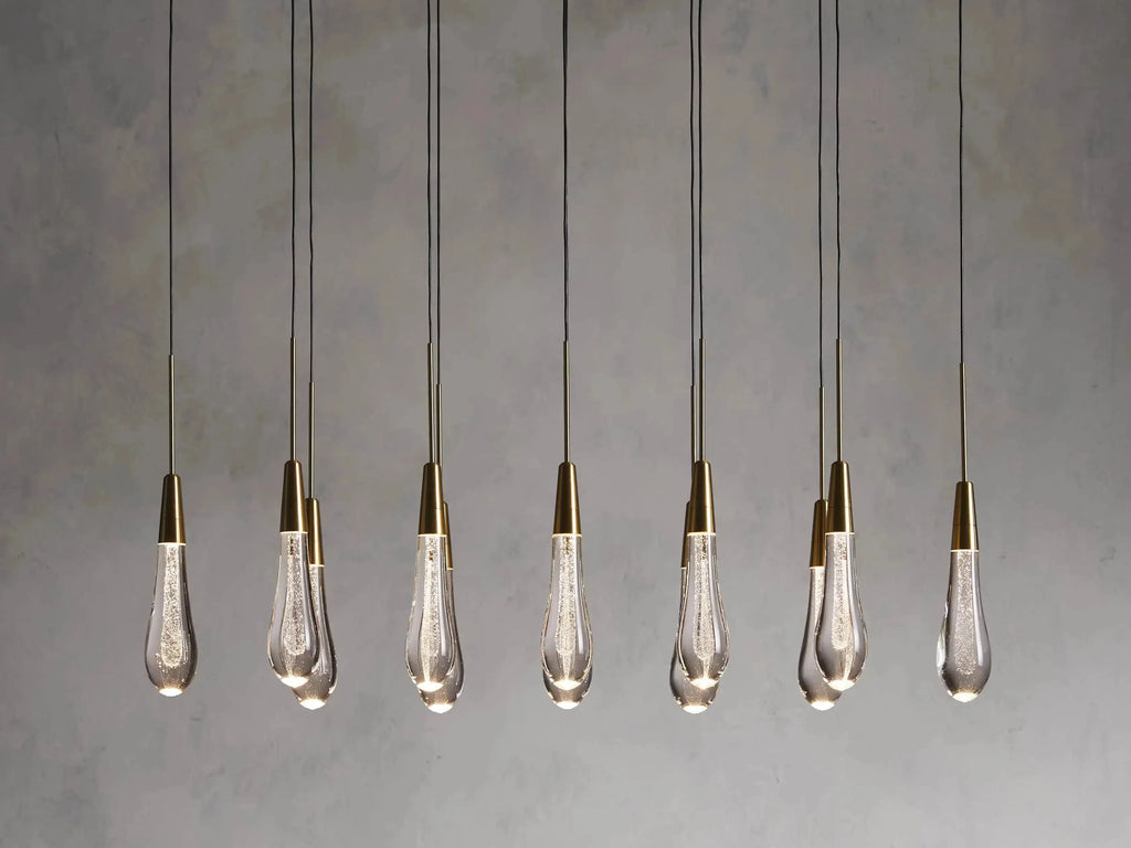 Soltaire Linear Chandelier 37"W