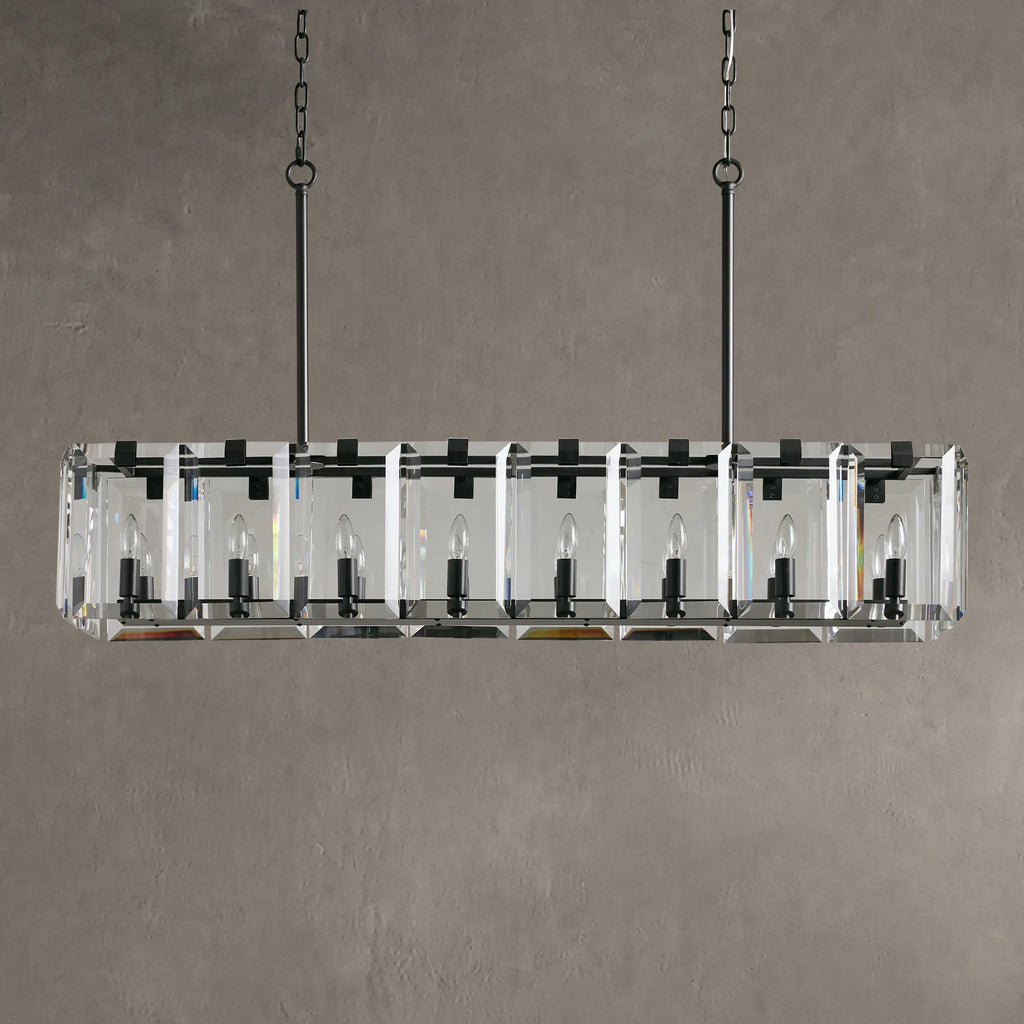 Amarelle Rectangular Chandelier 12/16 Light