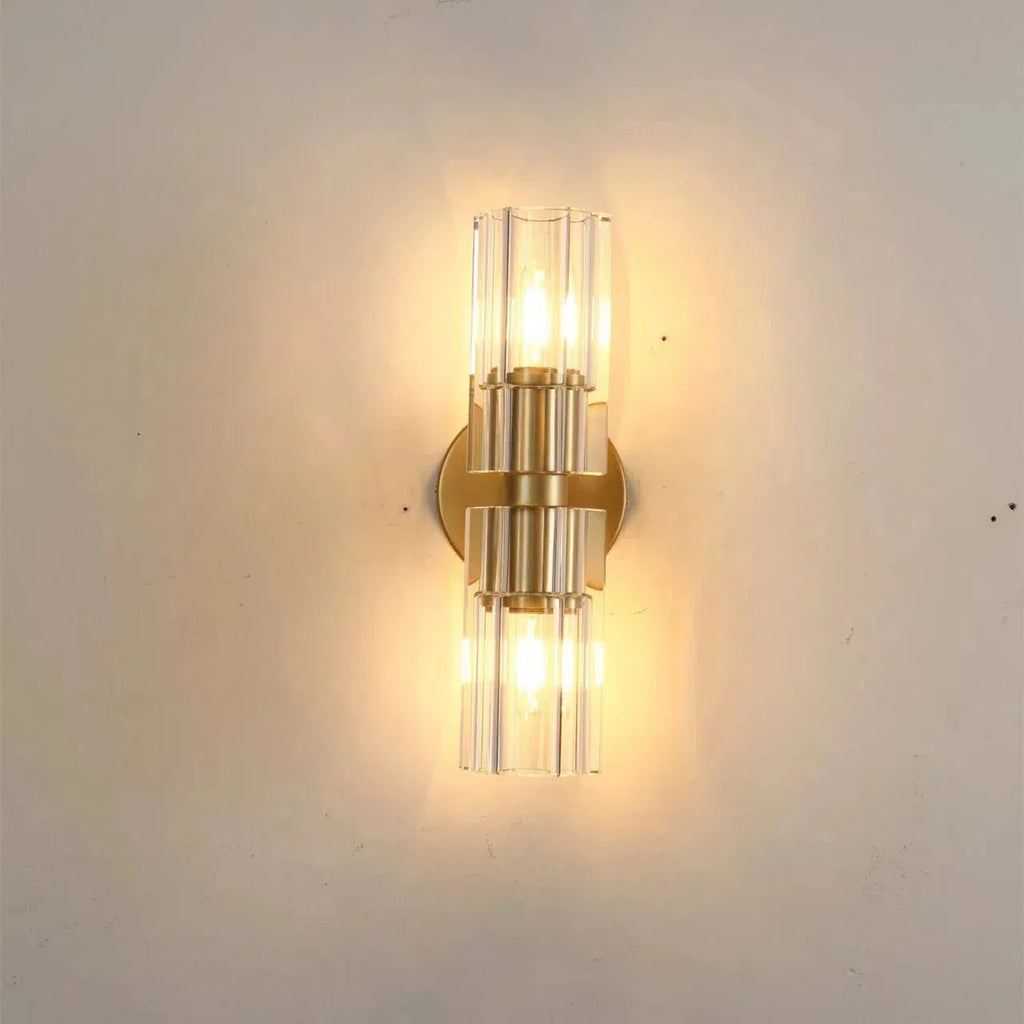 Arcachen Crystal Linear Wall Sconce 13"H