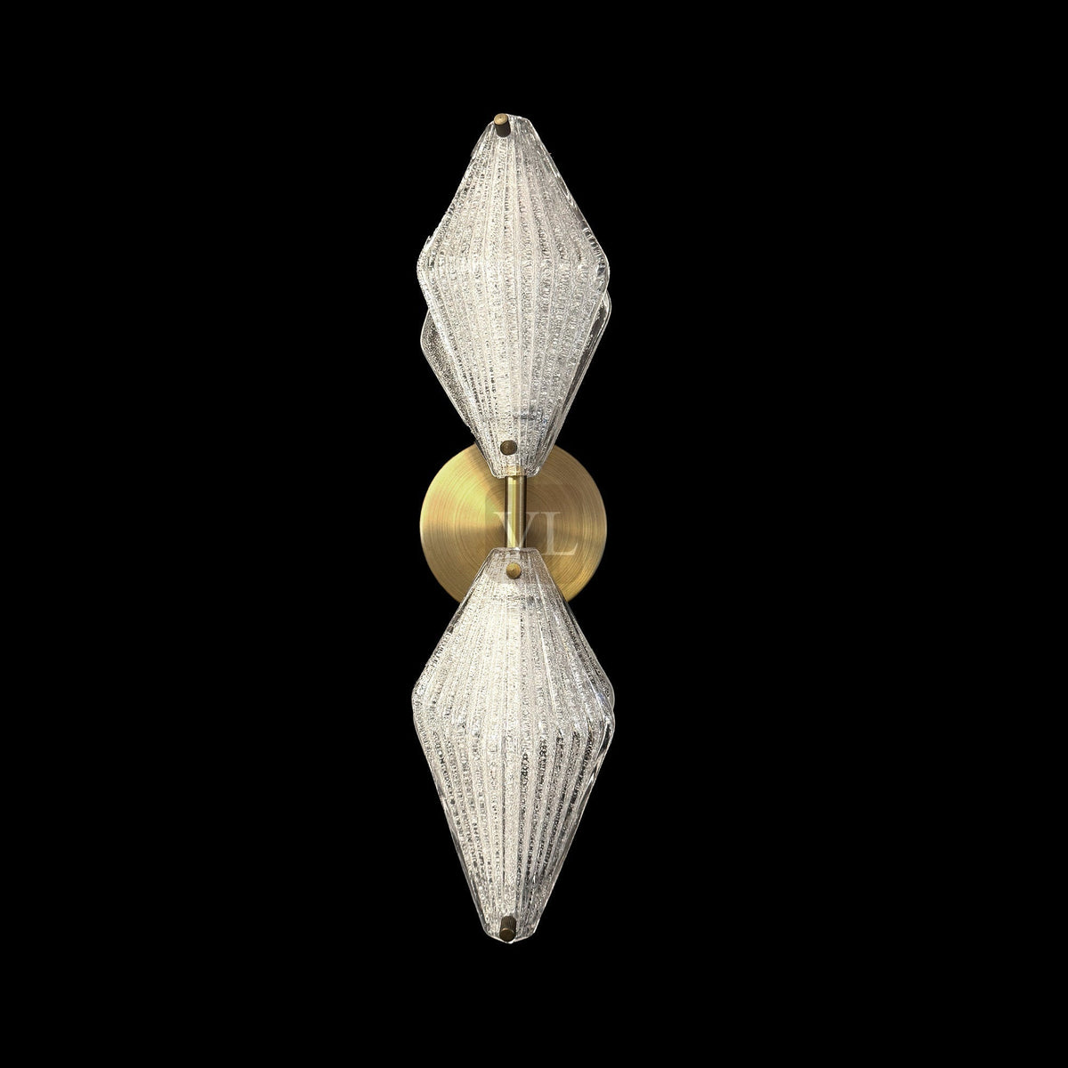 Glass Art Wall Sconce