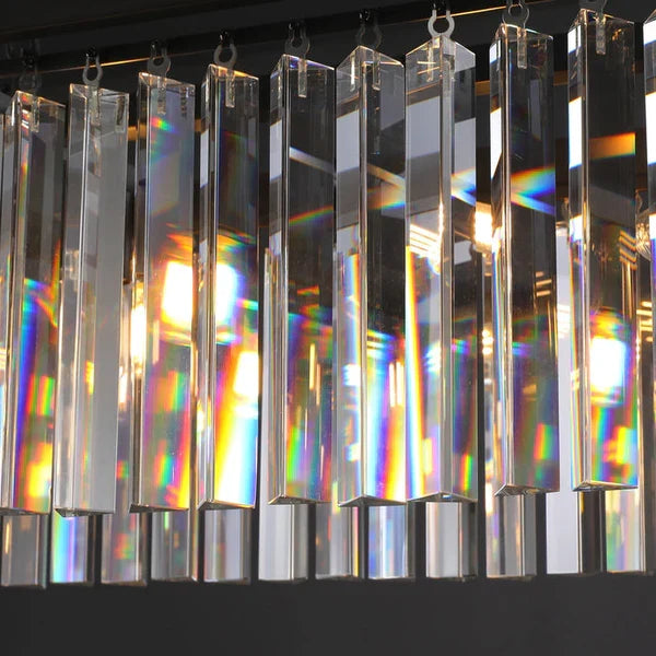 1920s Odaon Art Deco Rectangular Chandelier 40''49"59''72''