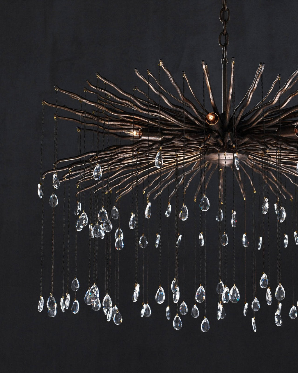 Veritas Crystal Chandelier For living room, Foyer Entryway, Staircase