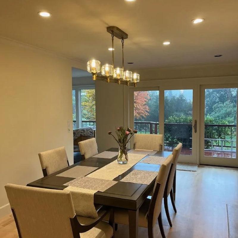 Demaket Linear Chandelier 54"72''