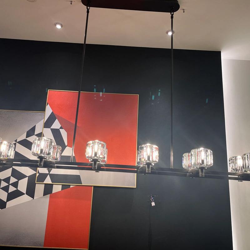 Demaket Double Linear Chandelier 54"72''