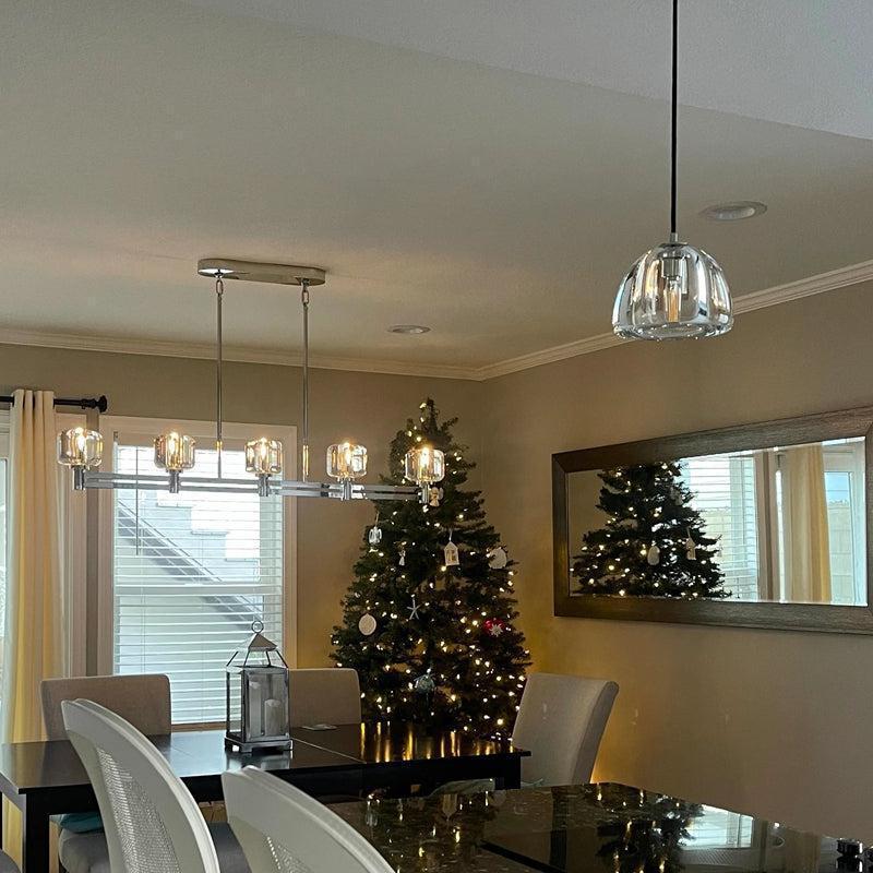 Demaket Linear Chandelier 54"72''
