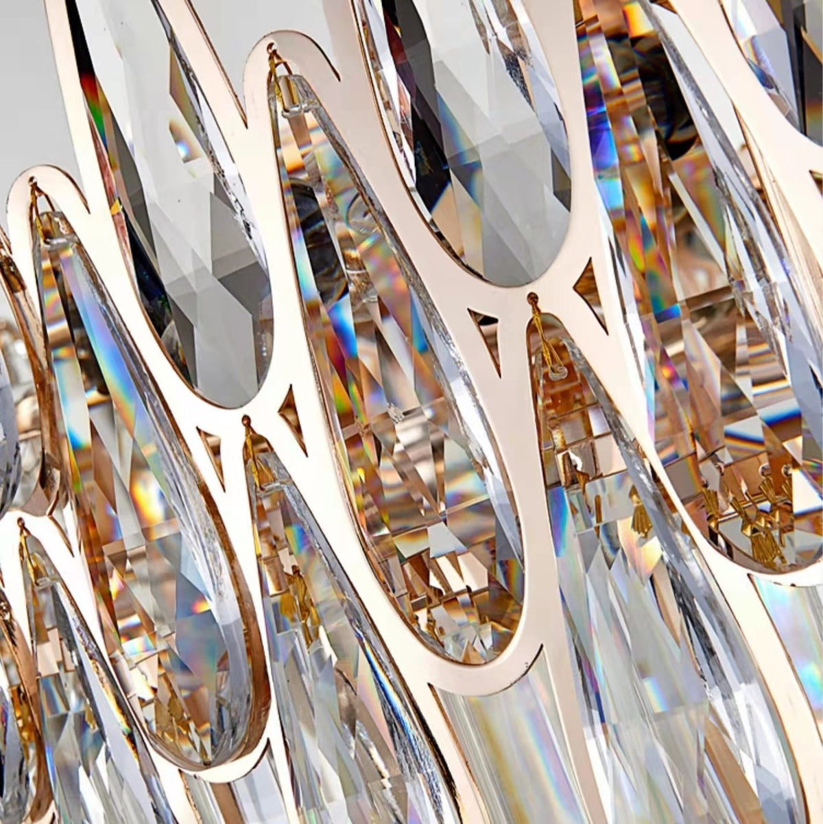 2024 New Arrival Crystal Chandelier Modern Living Room Ceiling Light