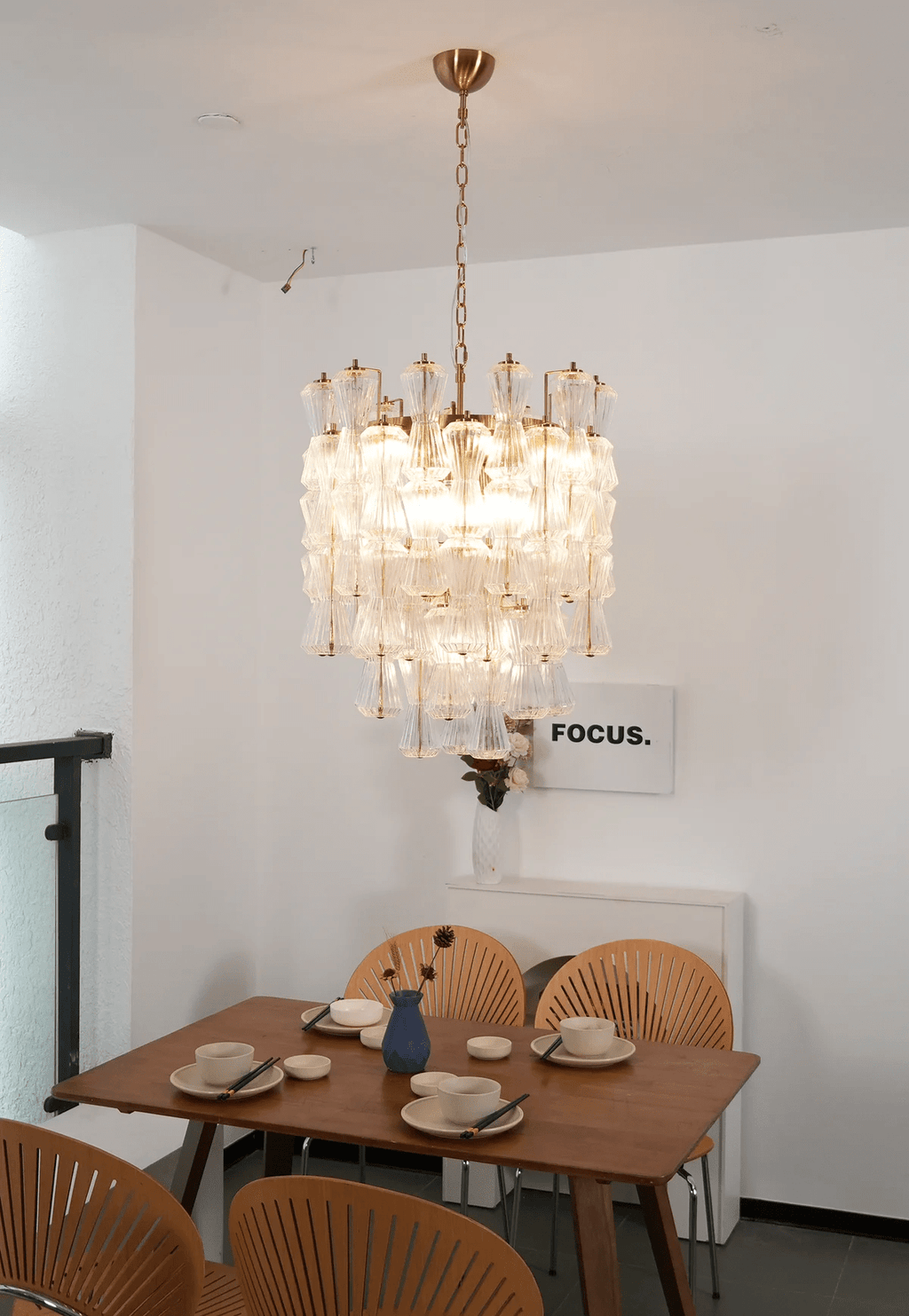 Florenzia Murano Glass Chandelier - Vakkerlight