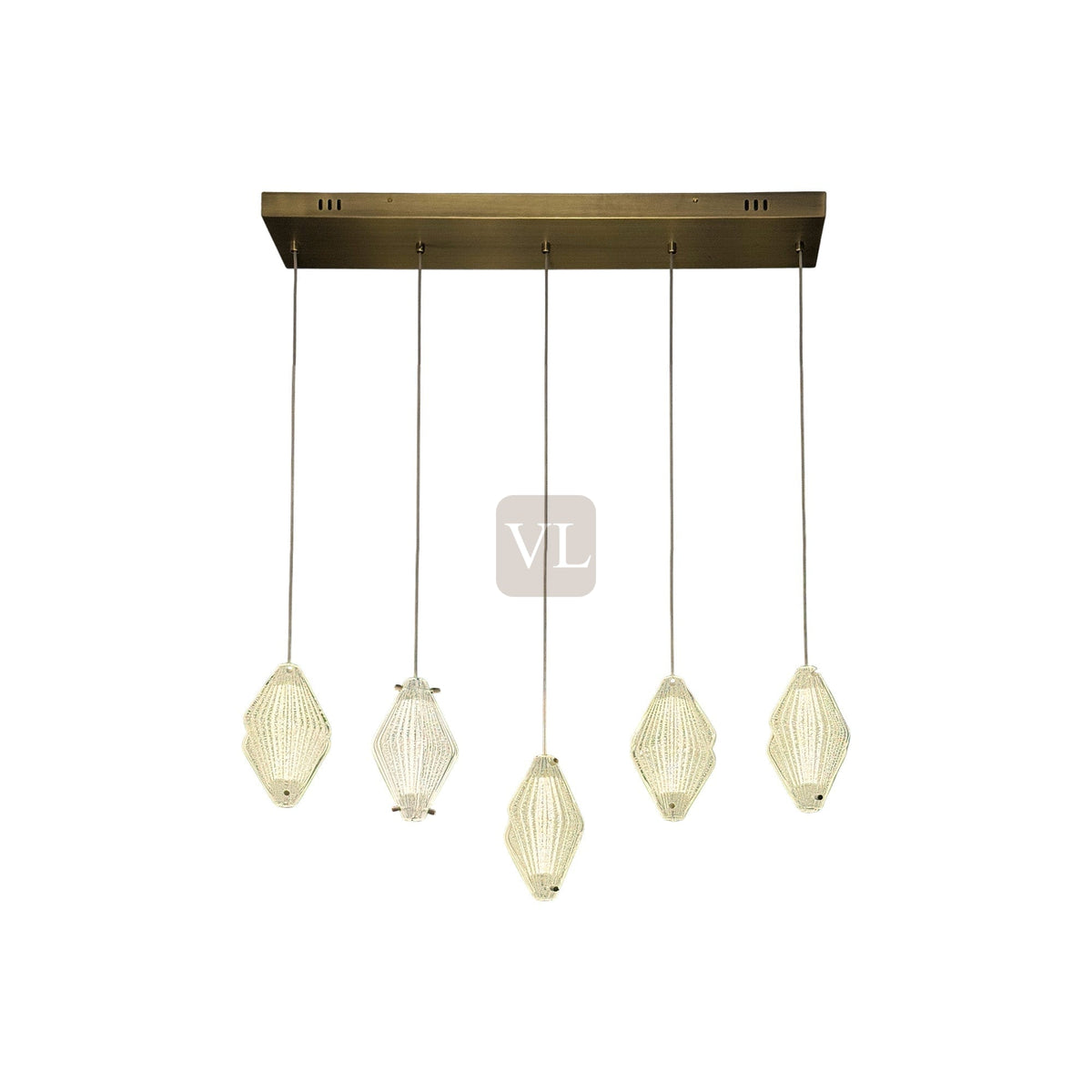 Glass Art Chandelier