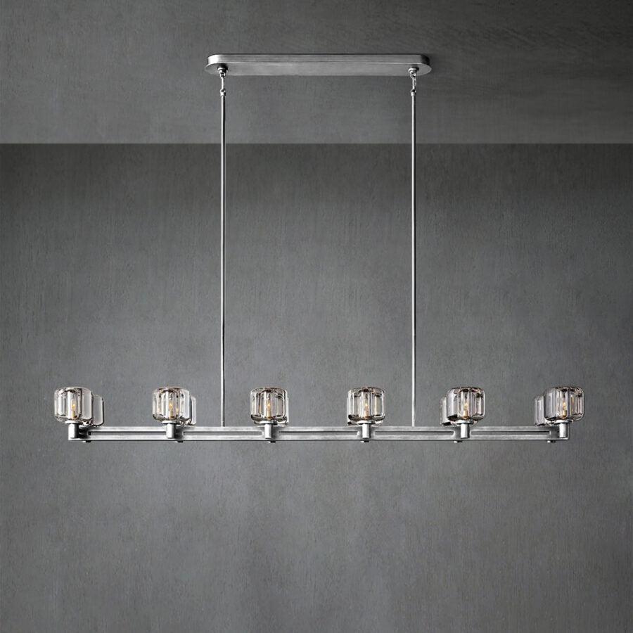 Demaket Double Linear Chandelier 54"72''