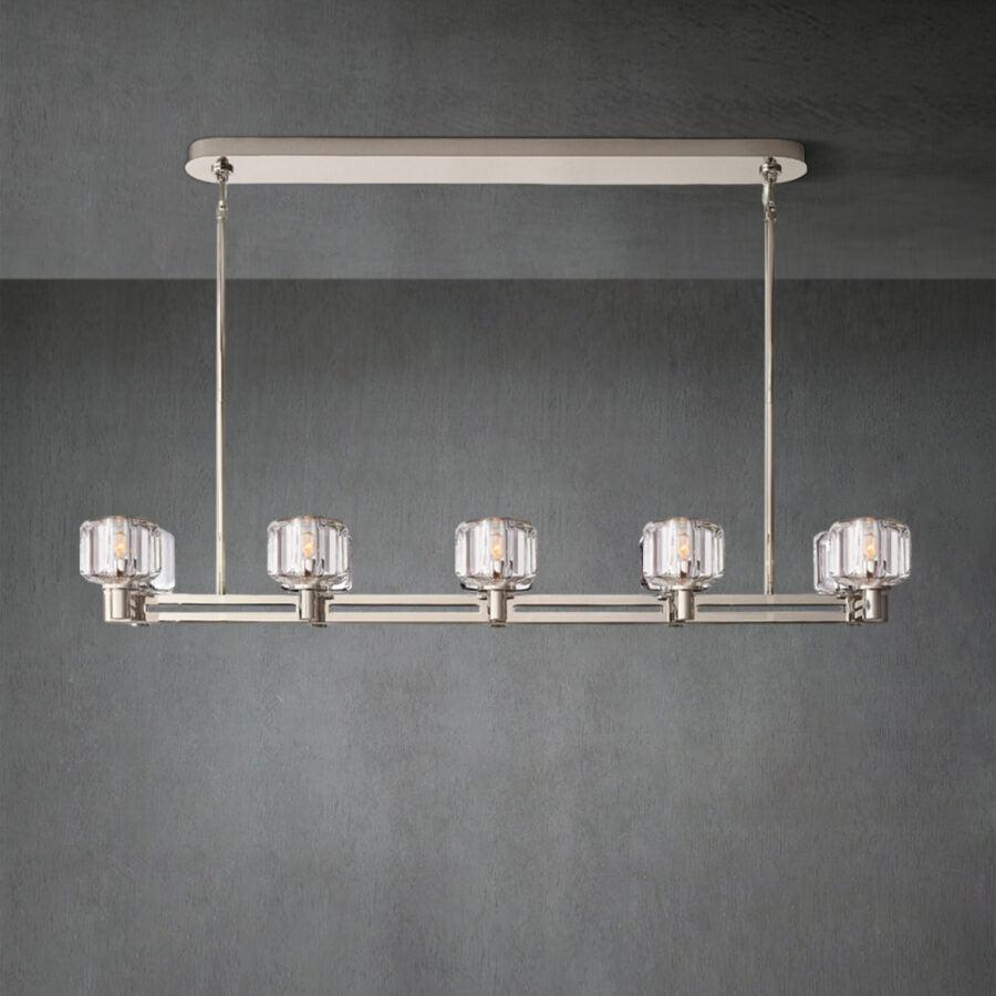 Demaket Double Linear Chandelier 54"72''