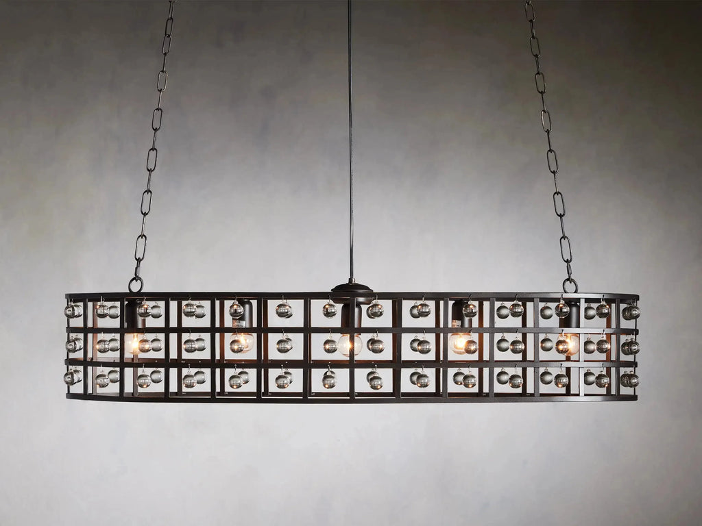 La Cage Oval Chandelier 5-Light