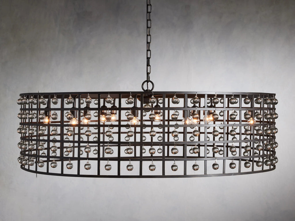 La Cage Round Chandelier 6/8/12 Light