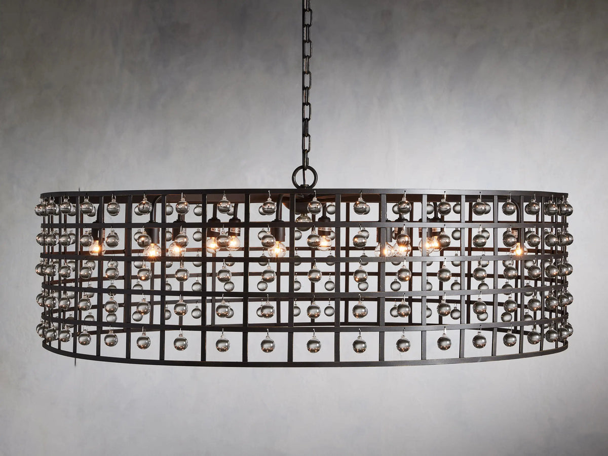 La Cage Round Chandelier 6/8/12 Light