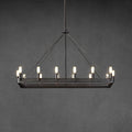 Camina Vintage Filament Rectangle Chandelier 41''52''