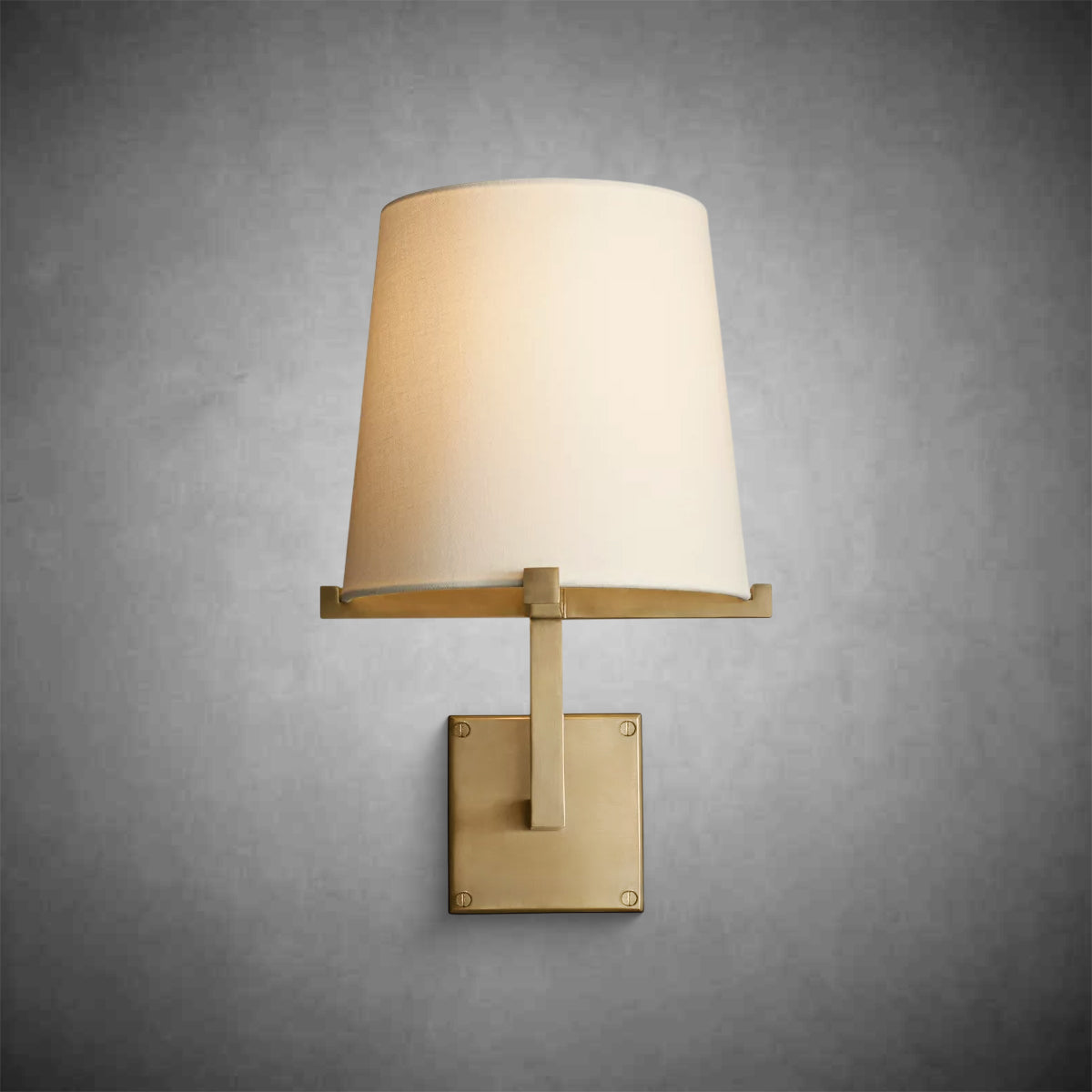 Paricia Fabric Shade Grand Sconce