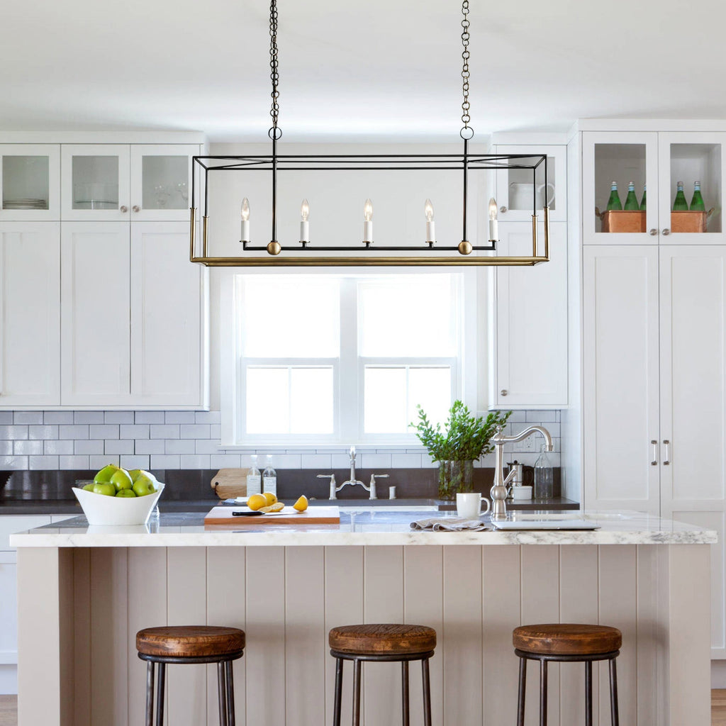 Holvane 5-Light Linear Chandelier