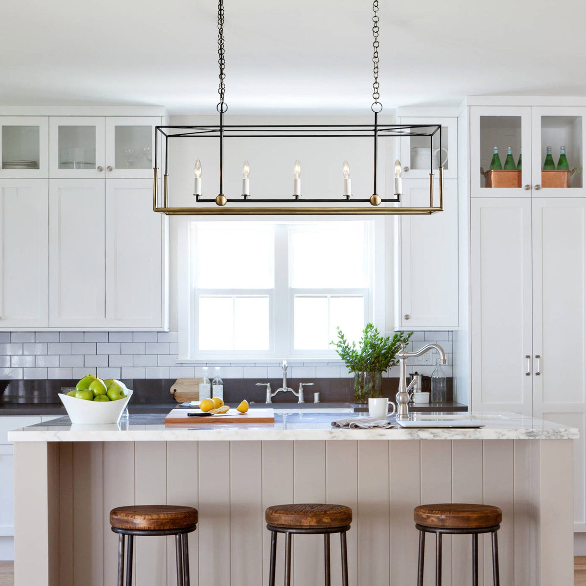 Holvane 5-Light Linear Chandelier