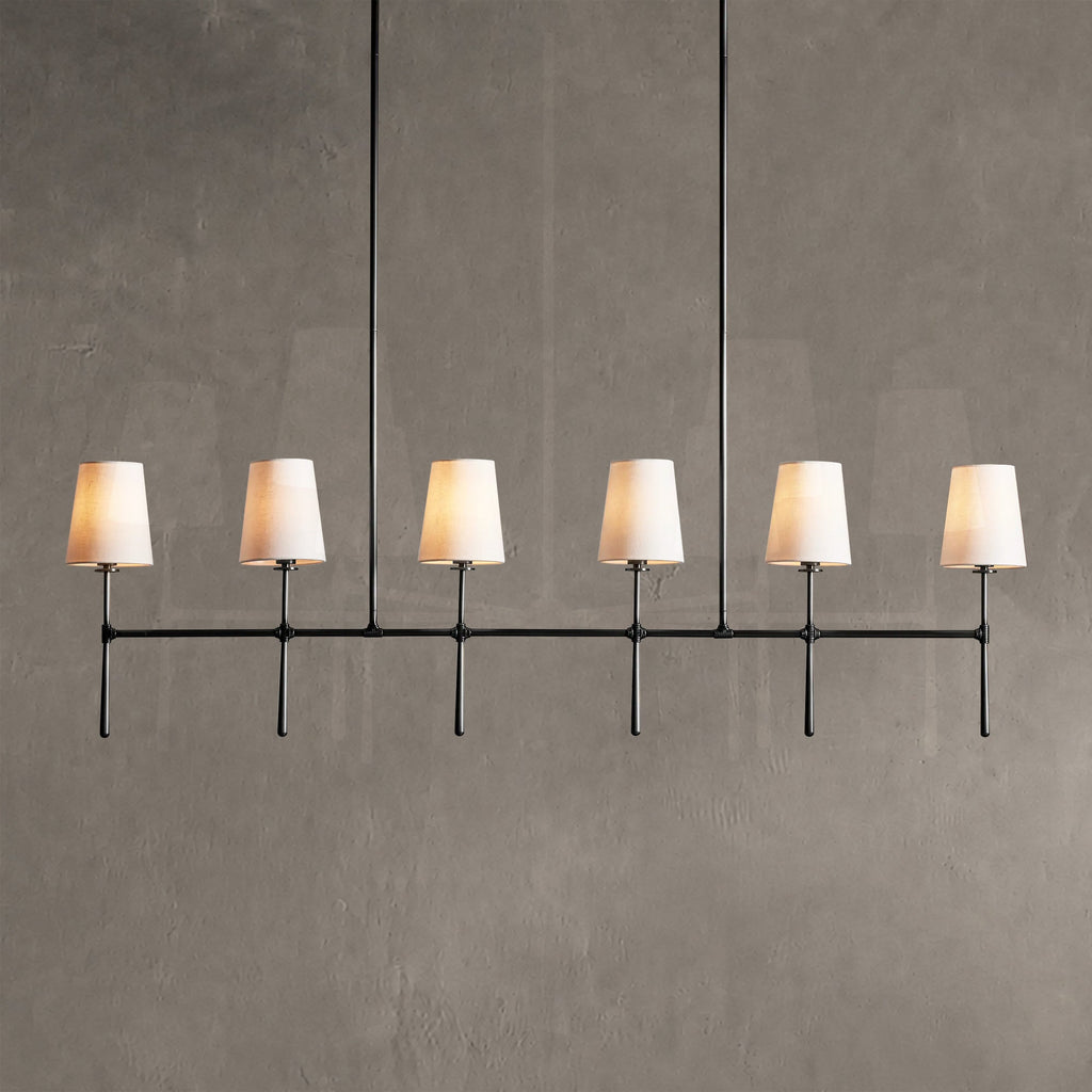 Rhovane Linear Chandelier 5 Light / 6 Light