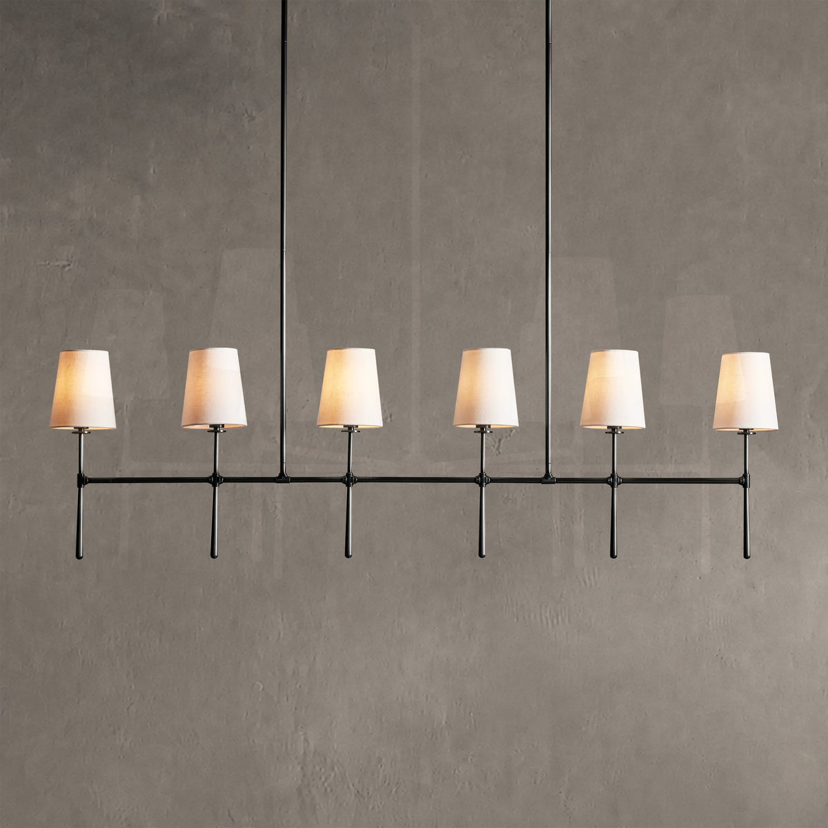 Rhovane Linear Chandelier 5 Light / 6 Light