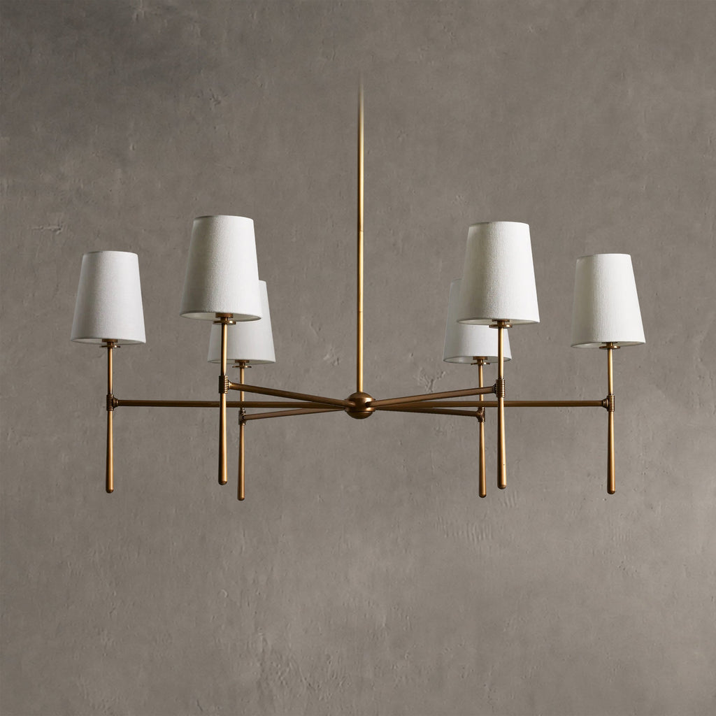 Rhovane Round Chandelier 4 Light / 6 Light