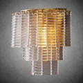 Sirena Clear Glass Wall Sconce