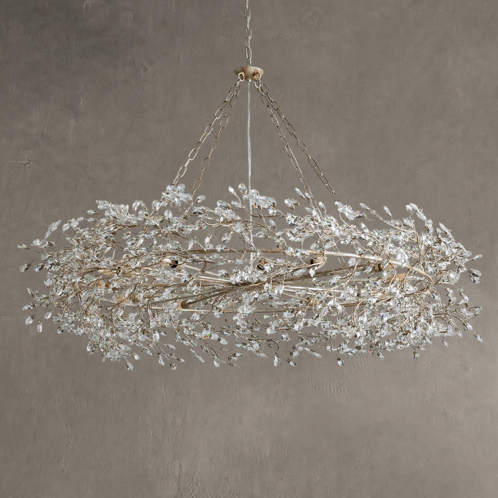 Roselle Crown Chandelier 39" 48" 60"