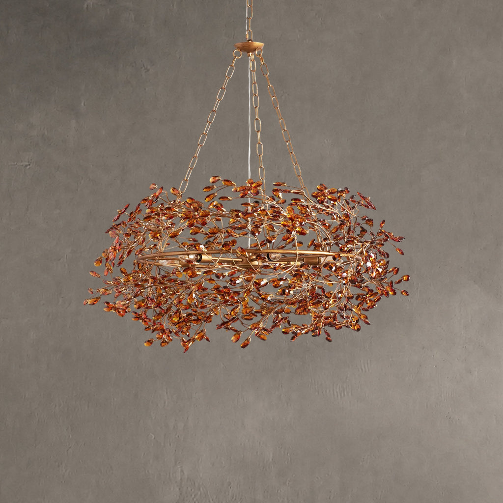 Roselle Crown Chandelier 39" 48" 60"