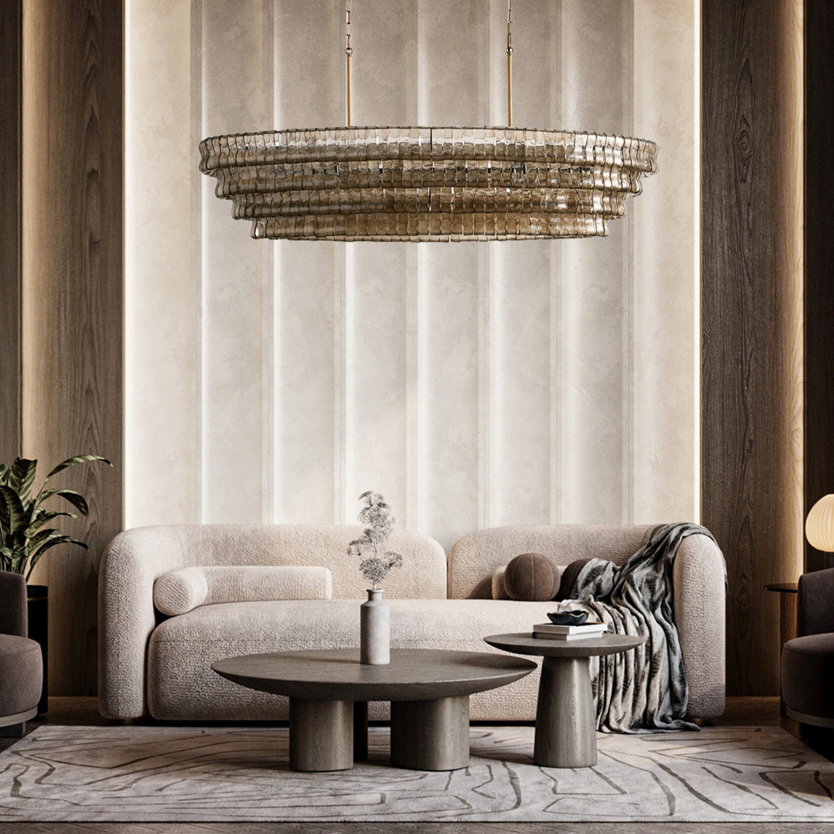 Ghiandor Oval Chandelier