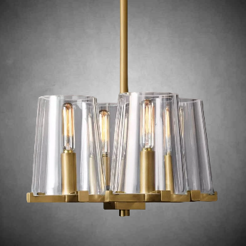Paricia Clear Glass Pendant Light