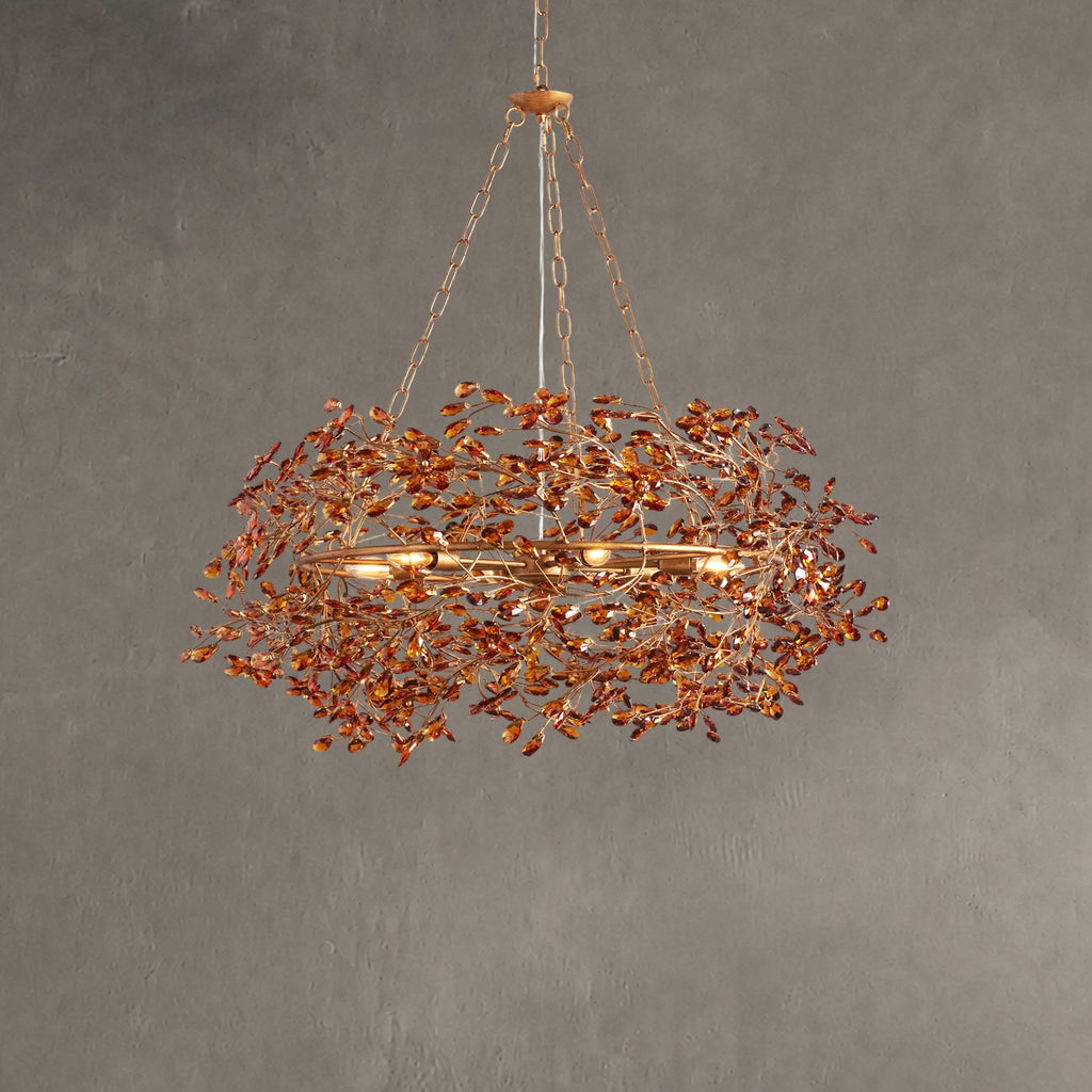 Roselle Crown Chandelier 39" 48" 60"