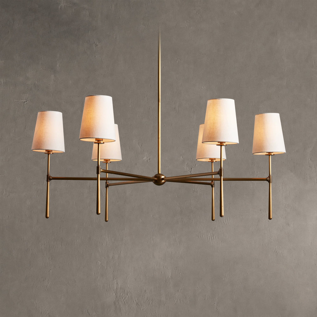 Rhovane Round Chandelier 4 Light / 6 Light