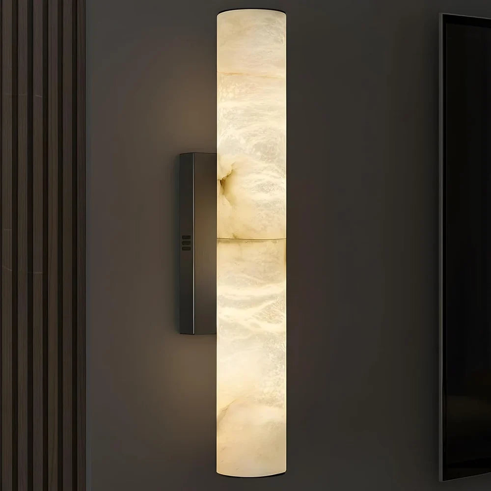 Charlene Marble Long wall sconce