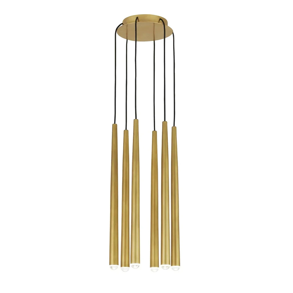 Pyramid Round Chandelier