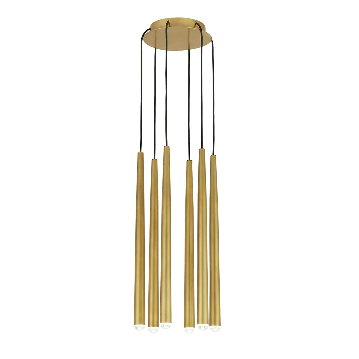Pyramid Round Chandelier