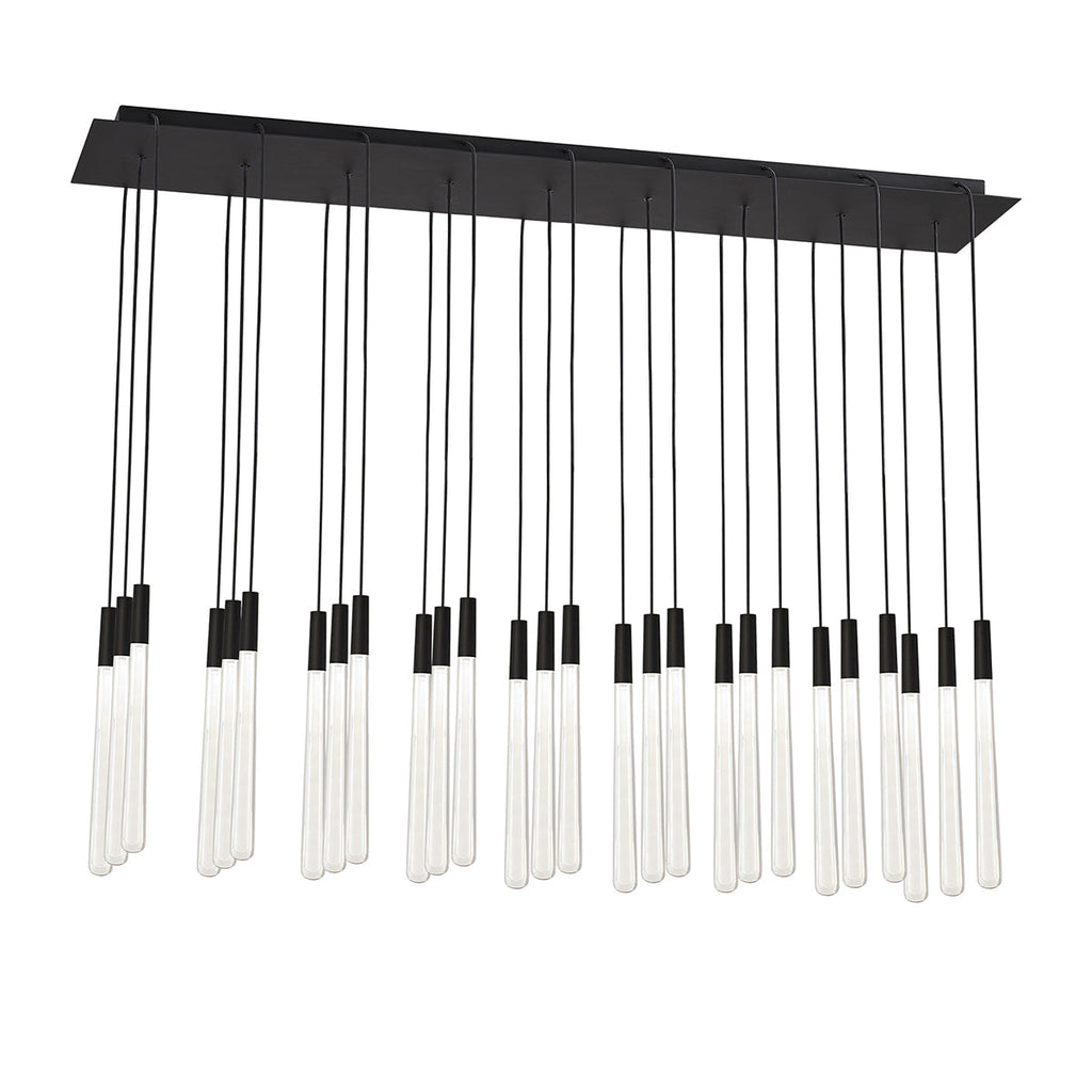 Pyramid Linear Crystal Chandelier