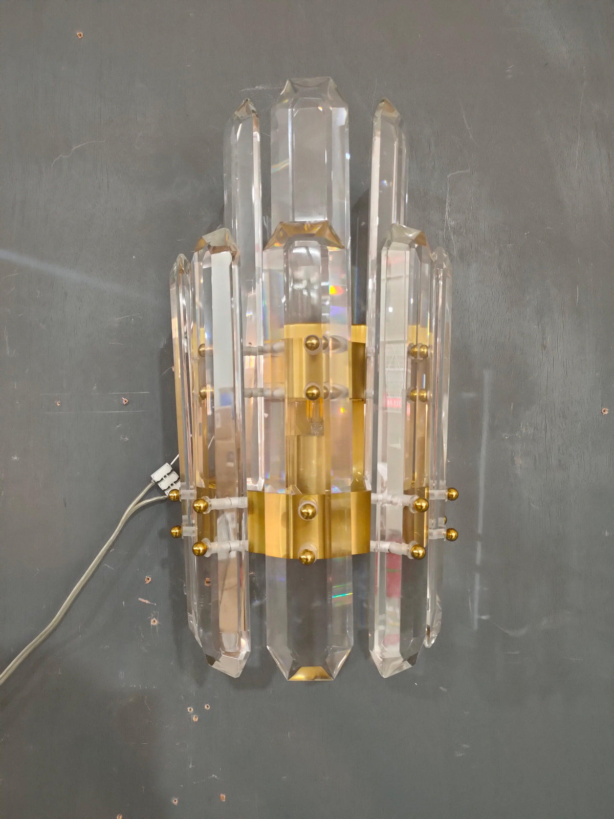 Bonington Crystal Wall Sconce